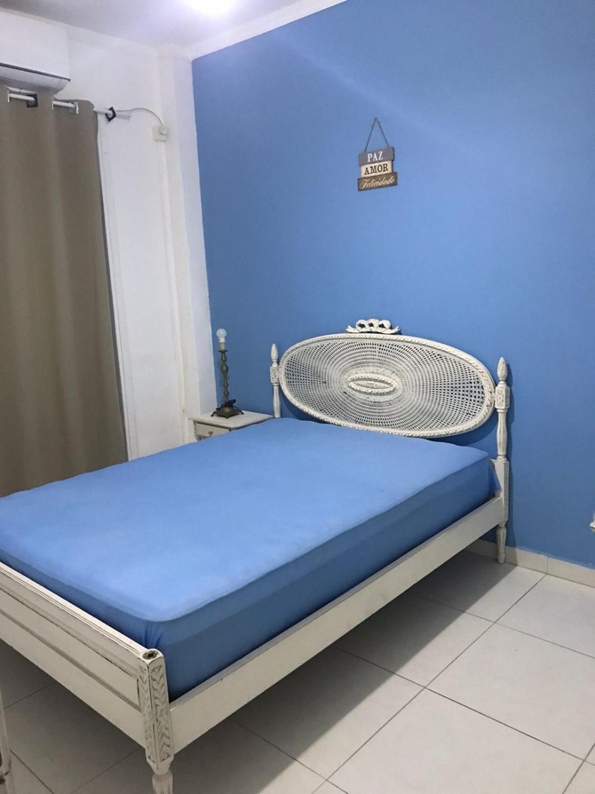 Apartamento Vento E Mar - 2 Quartos Com Sacada Na Quadra Da Praia Do Gonzaga Santos Kültér fotó